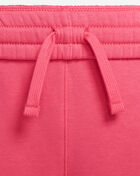 Nike Girls' Nike Sportswear Club Fleece Loose Pants FD2933-629 Pink 4