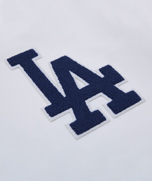 Los Angeles Dodgers Classic Chenille Double Knit Pull Over Hoodie