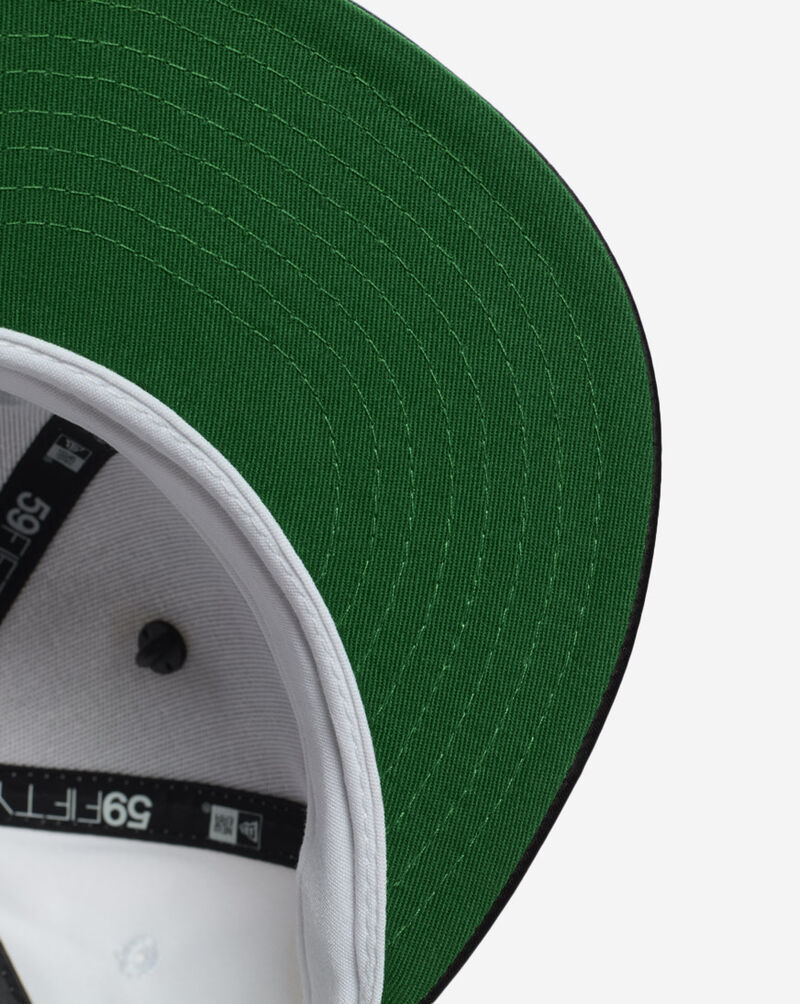 New Era 59Fifty Miami Marlins Satin Fitted Hat 60623220 White 4