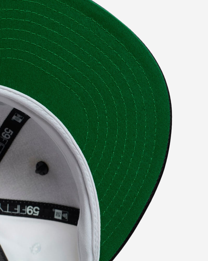 New Era 59Fifty Miami Marlins Satin Fitted Hat 60623220 White 4