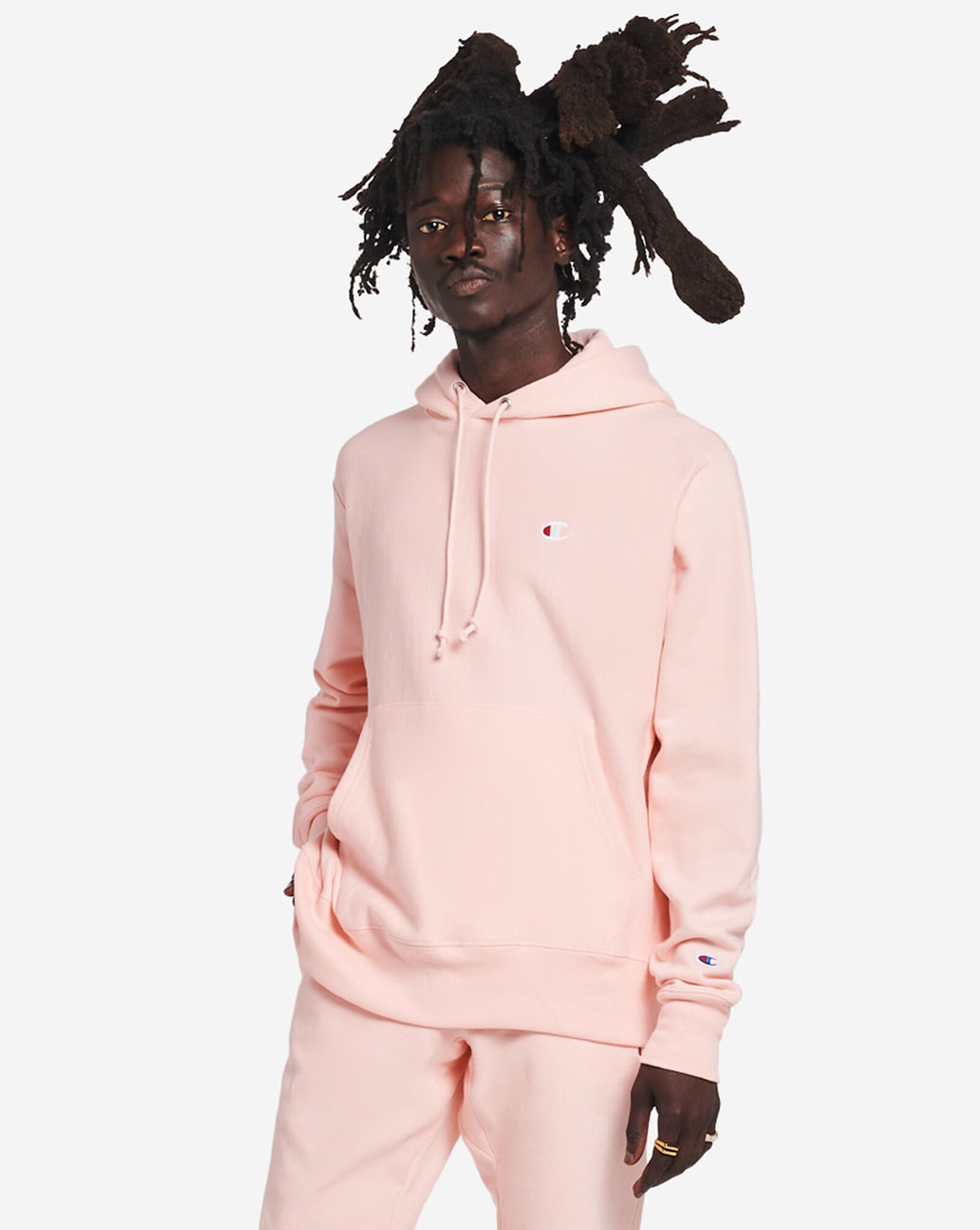 beskydning Specialist Diskant Shop Champion Reverse Weave Pullover Hoodie GF68Y06145-2M2 pink | SNIPES USA