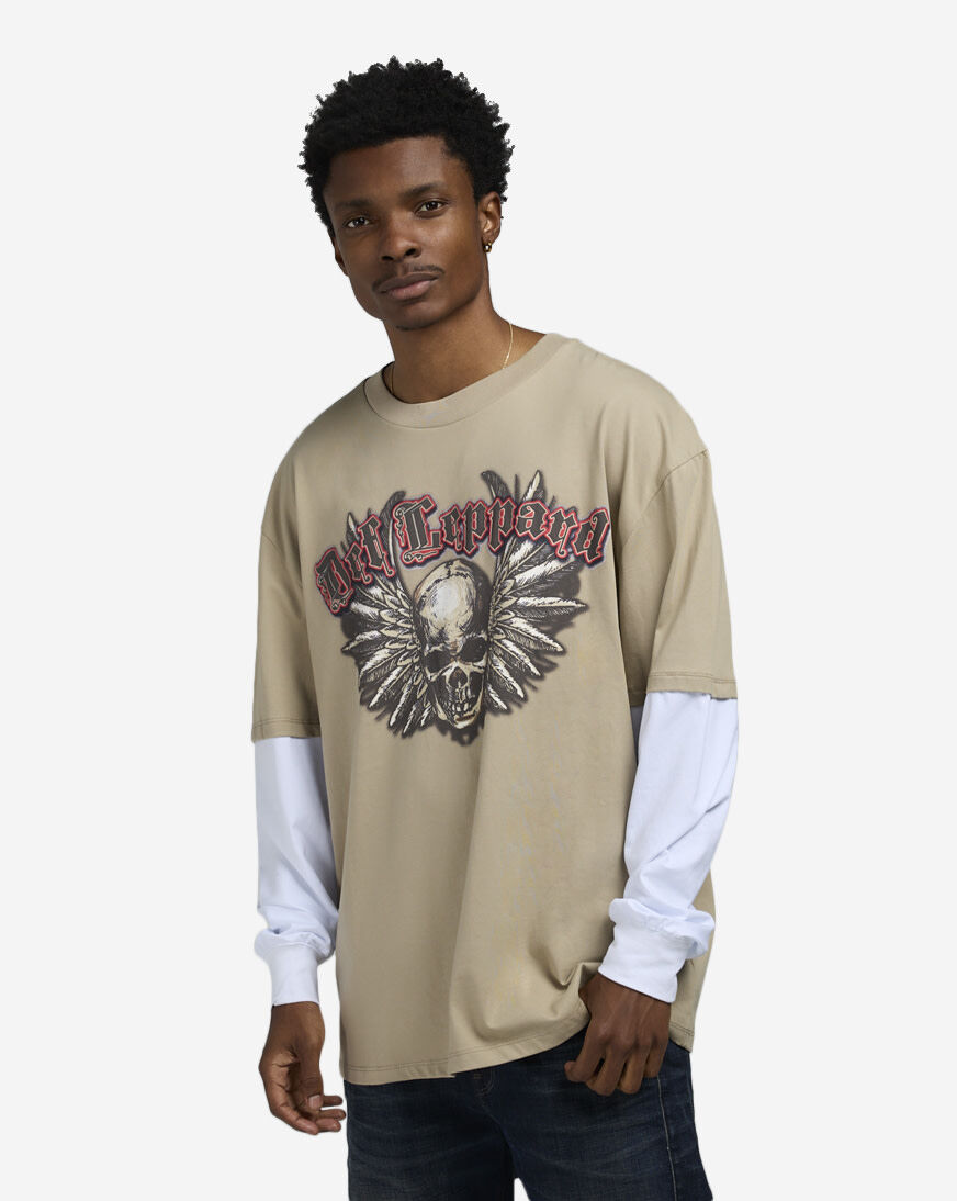 Shop Freeze Max Def Leppard Euphoria Tour Tee D110027-TAW