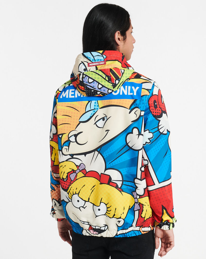 MEMBERS ONLY Nickelodeon Pop Art Windbreaker MN080145-MUL Multi 2