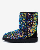 UGG Classic Short Stellar Sequin Boots 1112514BLK Black 1