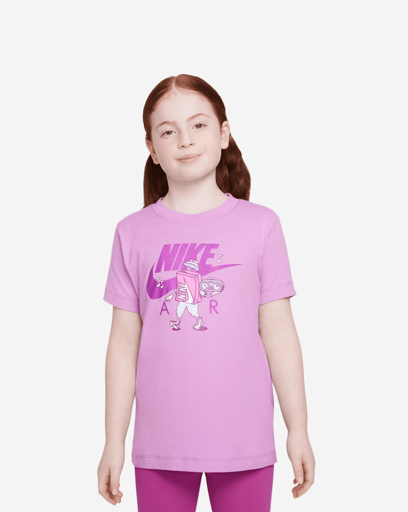 Nike Big Kids' NSW Shoebox Graphic Tee HM5661-532 Purple 1