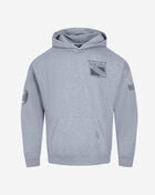 PRO STANDARD New York Rangers Neutral Drop Shoulder Fleece Pullover Hoodie HNR564369-DHG Grey 1