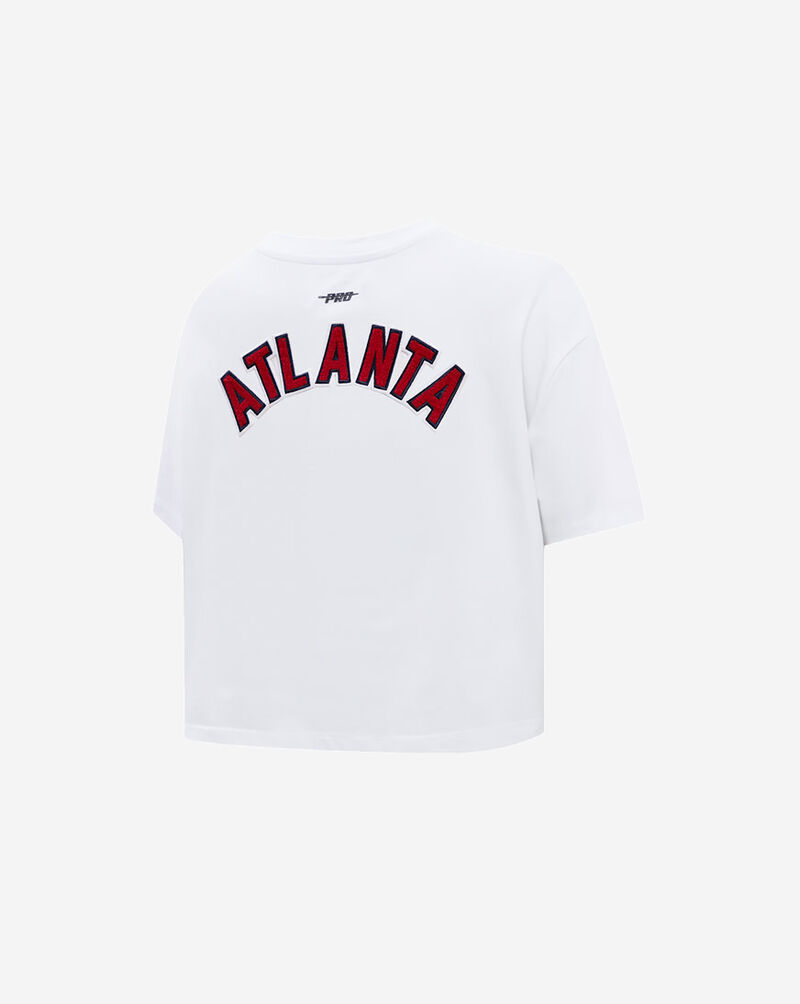 PRO STANDARD Atlanta Braves Classic Boxy Tee LABA34343-WHT White 3