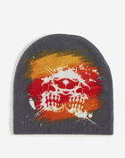 Cult of Individuality Skulls Knit Hat  626BS-KHS02A Grey 3