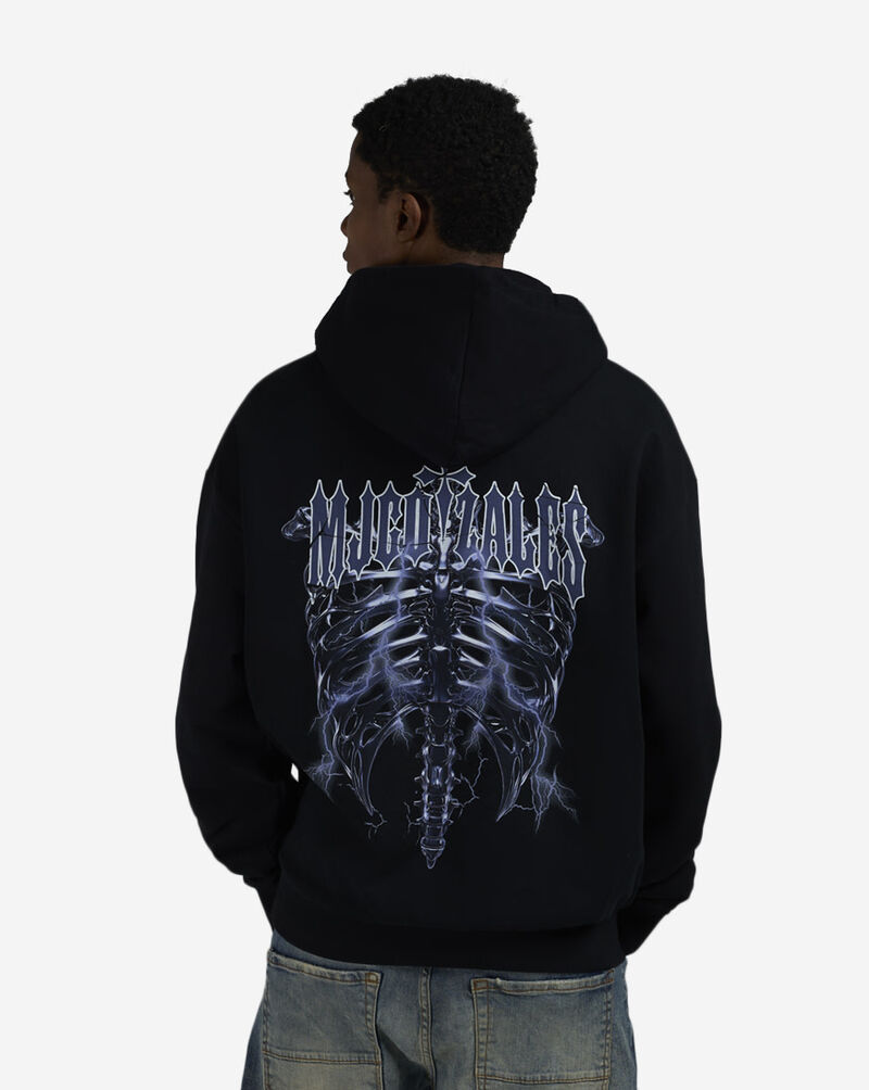 MJ Gonzales Skeleton Hoodie MJG12201-00007 Black 2