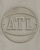 PRO STANDARD Atlanta Hawks Neutral Drop Shoulder Tee BAH158174-TAU Beige 2