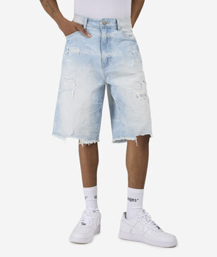 Skater Fit Denim Short