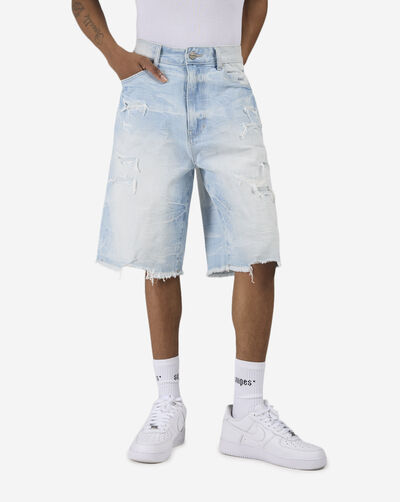 Skater Fit Denim Short