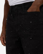 Decibel 5Pkt Distressed Denim Short DECWB508-BLK Black 3