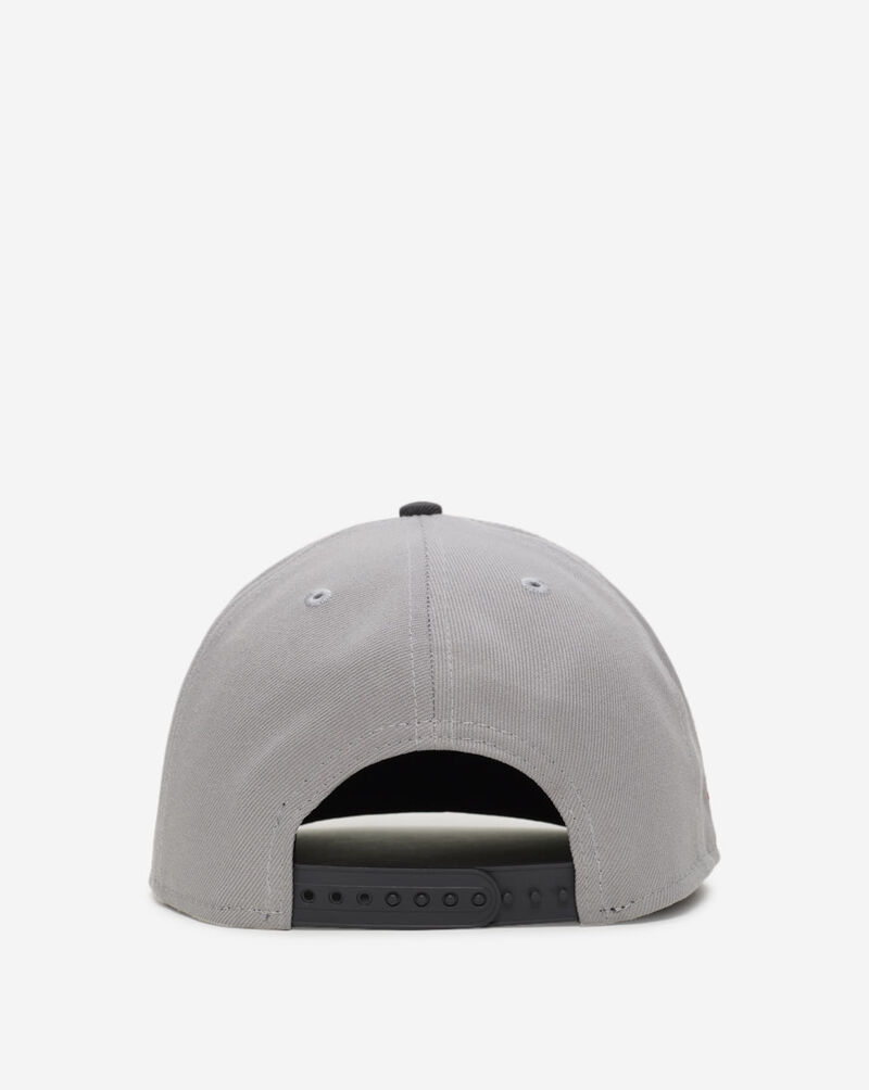 New Era 9Fifty Los Angeles Dodgers A-Frame Graphite Red Snapback Hat 70886286 Grey 3