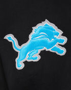PRO STANDARD Detroit Lions Wingspam Drop Shoulder Pull Over Hoodie FDL5410525-BLK Black 4