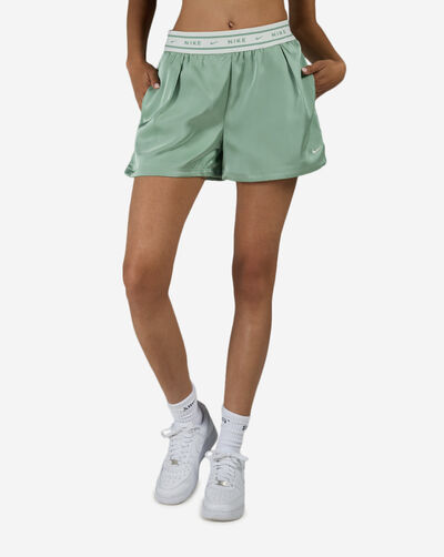 NSW Loose Mid-Rise Satin Shorts