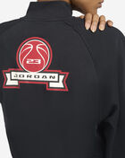 Jordan Brooklyn Fleece Cropped 1/4-Zip Top IV5321-010 Black 3