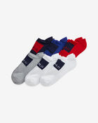 Square Logo No Show Socks