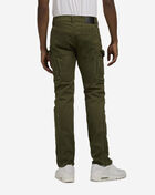 Decibel Stacked Frayed Twill Cargo DECWB461-OLV Green 2