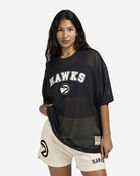 Mitchell  Ness Atlanta Hawks Mesh Jersey TP8486-AHABLCK Black 1