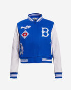 Brooklyn Dodgers Retro Classic Rib Wool Varsity Jacket