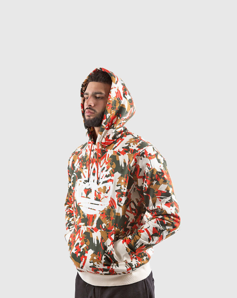 Timberland Tree Camo Logo Pullover Hoodie TB0A1Y3X-W65 Camo 2