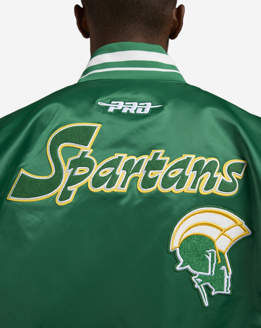 Shop PRO STANDARD Norfolk State University Hoco Satin Jacket