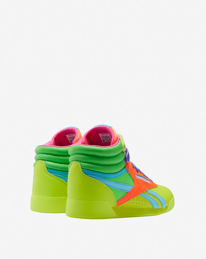 Reebok Grade School Freestyle Hi Brights GY7475 Green 4