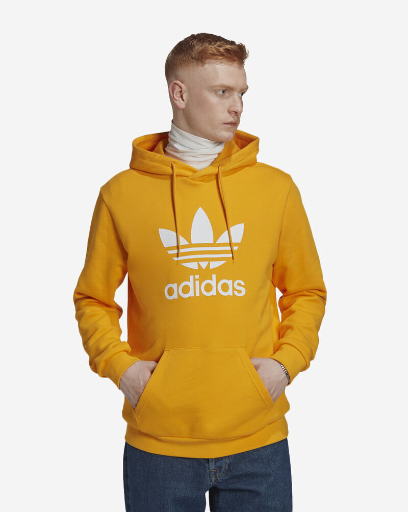 adidas Trefoil Hoodie HR2638 gold | SNIPES USA