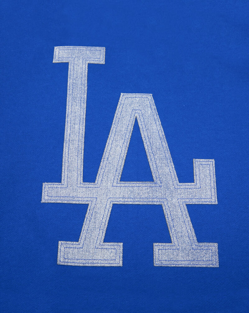 PRO STANDARD Los Angeles Dodgers Varsity Blues Fleece Pull Over Hoodie  LLD538404-DBL Blue 2