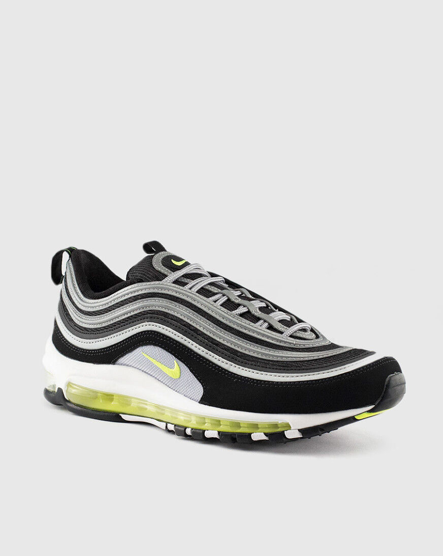 nike air max 97 black volt metallic silver