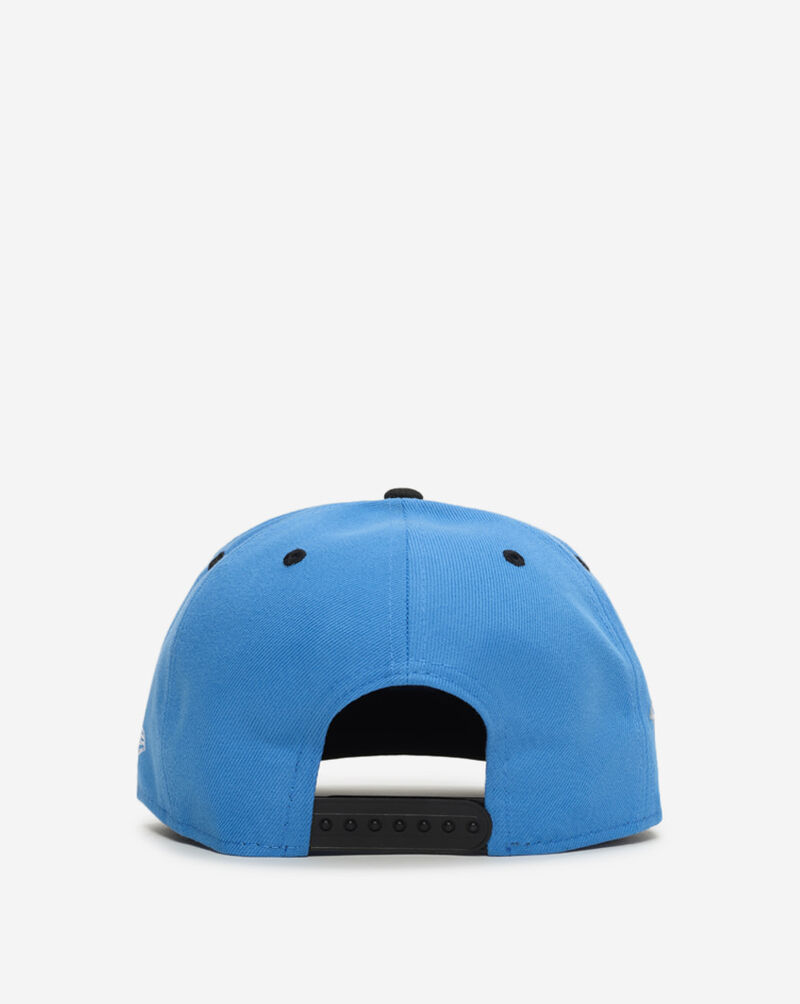 New Era 9Fifty Detroit Lions Helmet A-Frame Snapback Hat 60974187 Blue 3