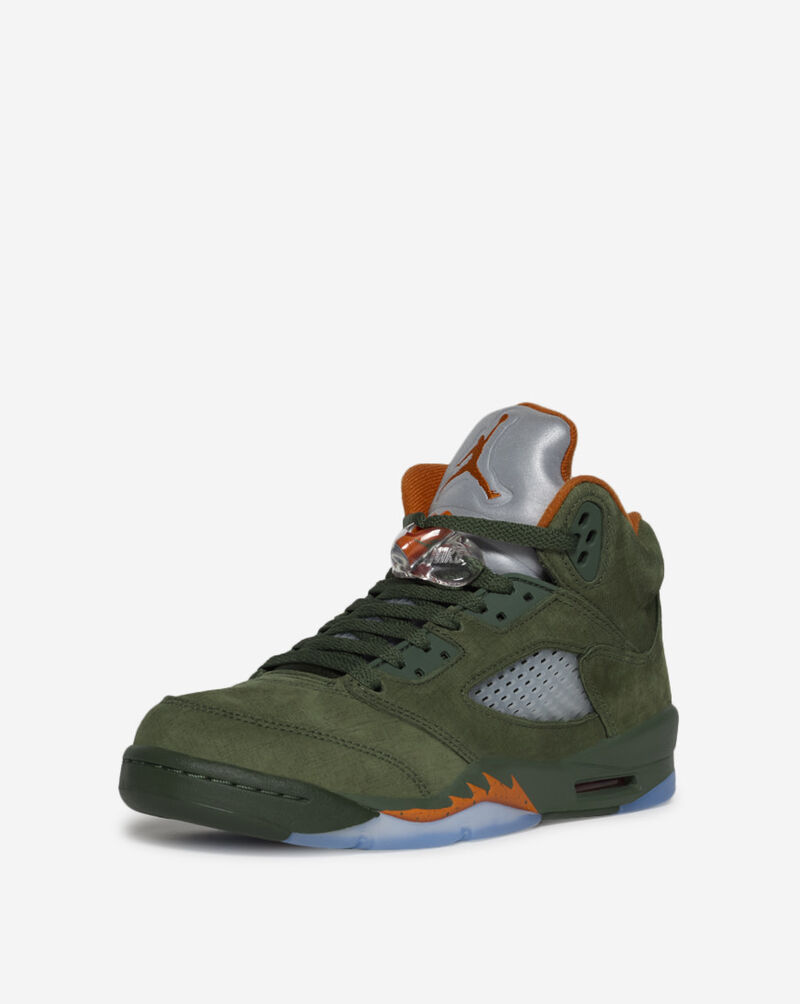 Jordan Grade School Air Jordan 5 Retro 440888-308 Green 2