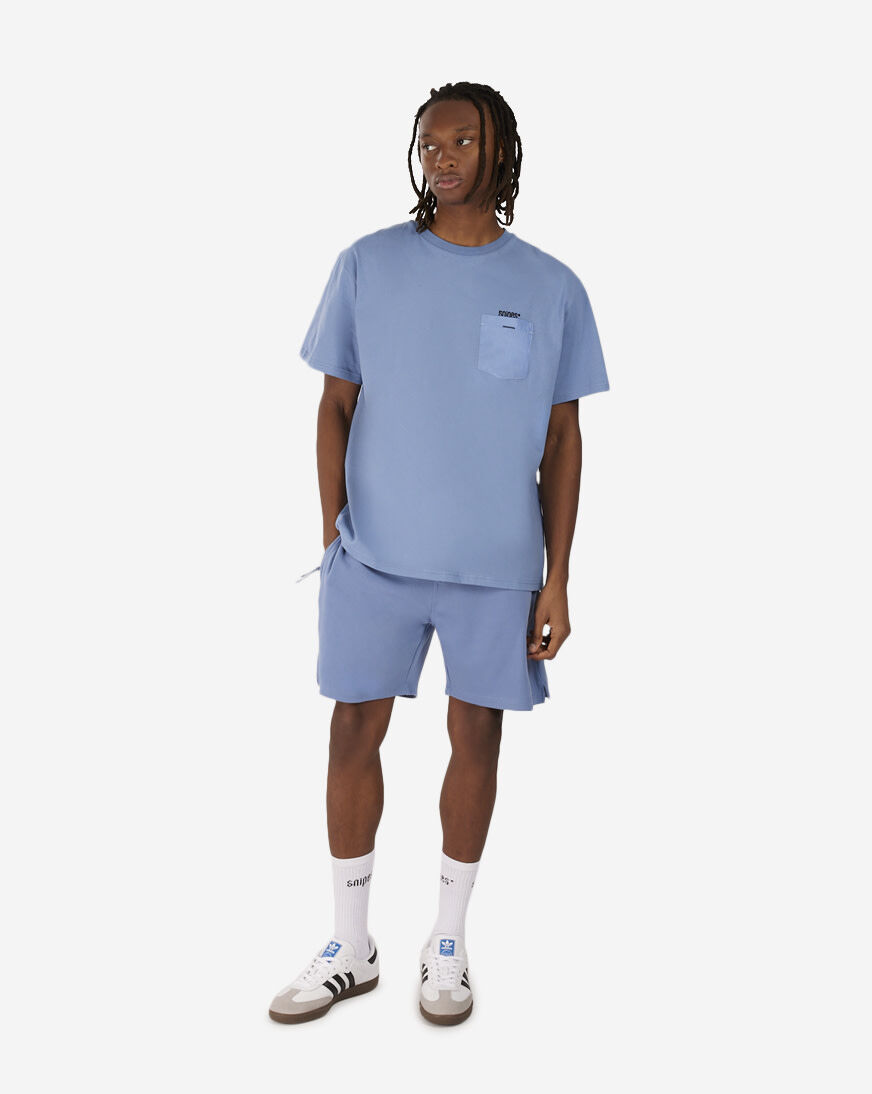Shop SNIPES Chest Pocket Tee SNQ124003M-EBLU blue | SNIPES USA