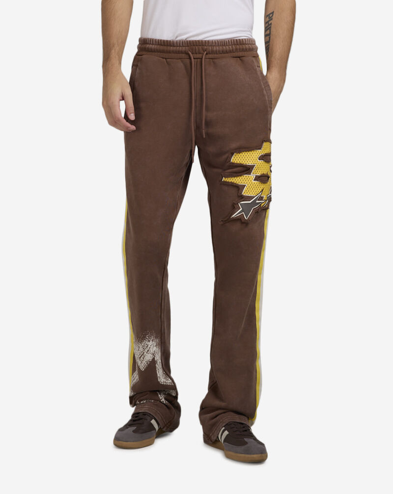 Smoke Rise Division Fleece Pants FP25355SNZ-MUS Brown 1