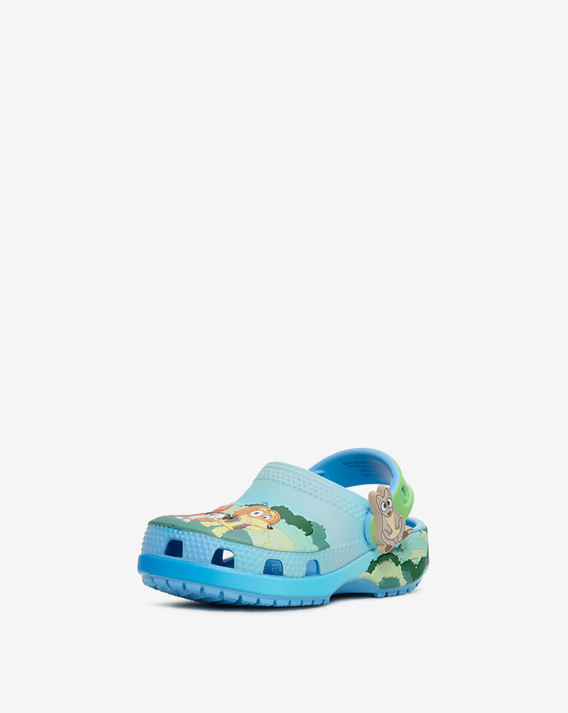 Crocs Toddler Bluey Best Buddies Classic Clog 212369-90H Blue 2