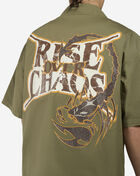 Smoke Rise Rise Over Chaos Woven Shirt WH26S429SNZ-GRN Green 3