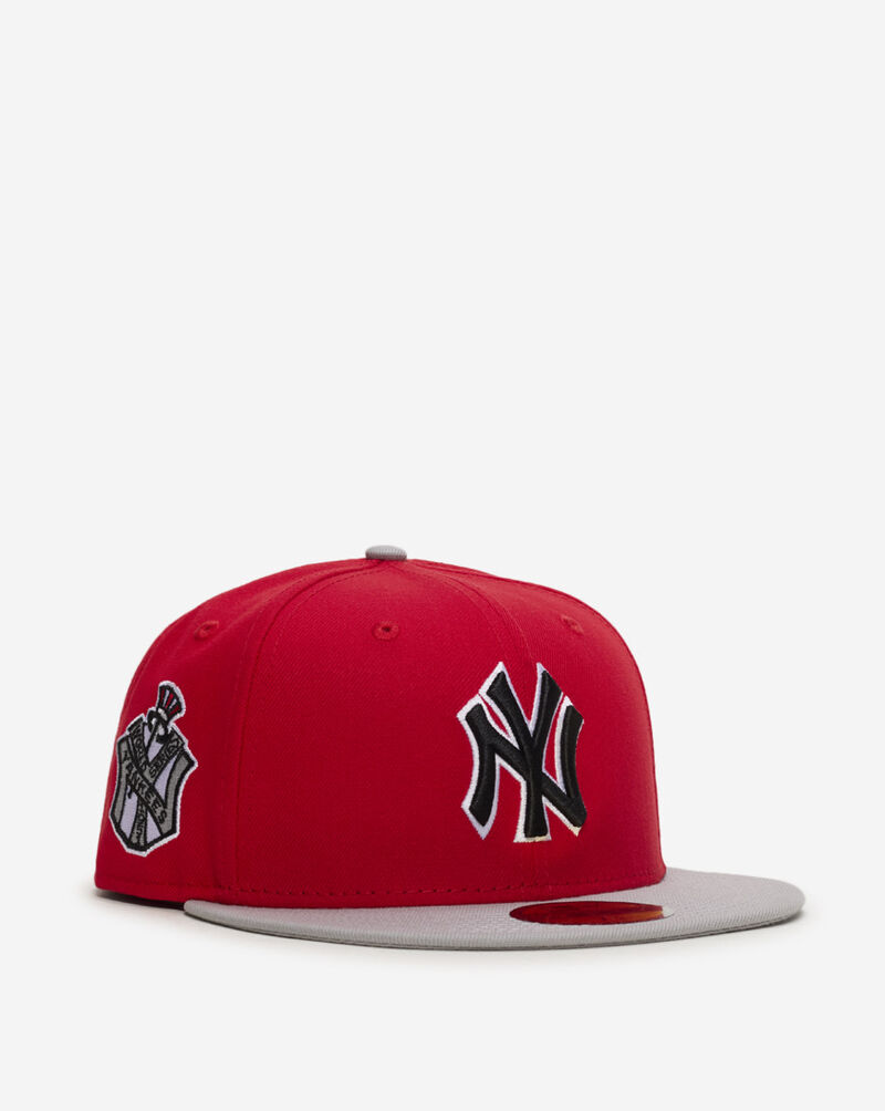 New Era 59Fifty New York Yankees Fitted Hat 71043102 Red 1