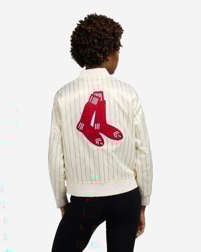 Detroit Tigers Pinstripe Retro Satin Jacket Detroit Tigers Pinstripe Retro Satin Jacket