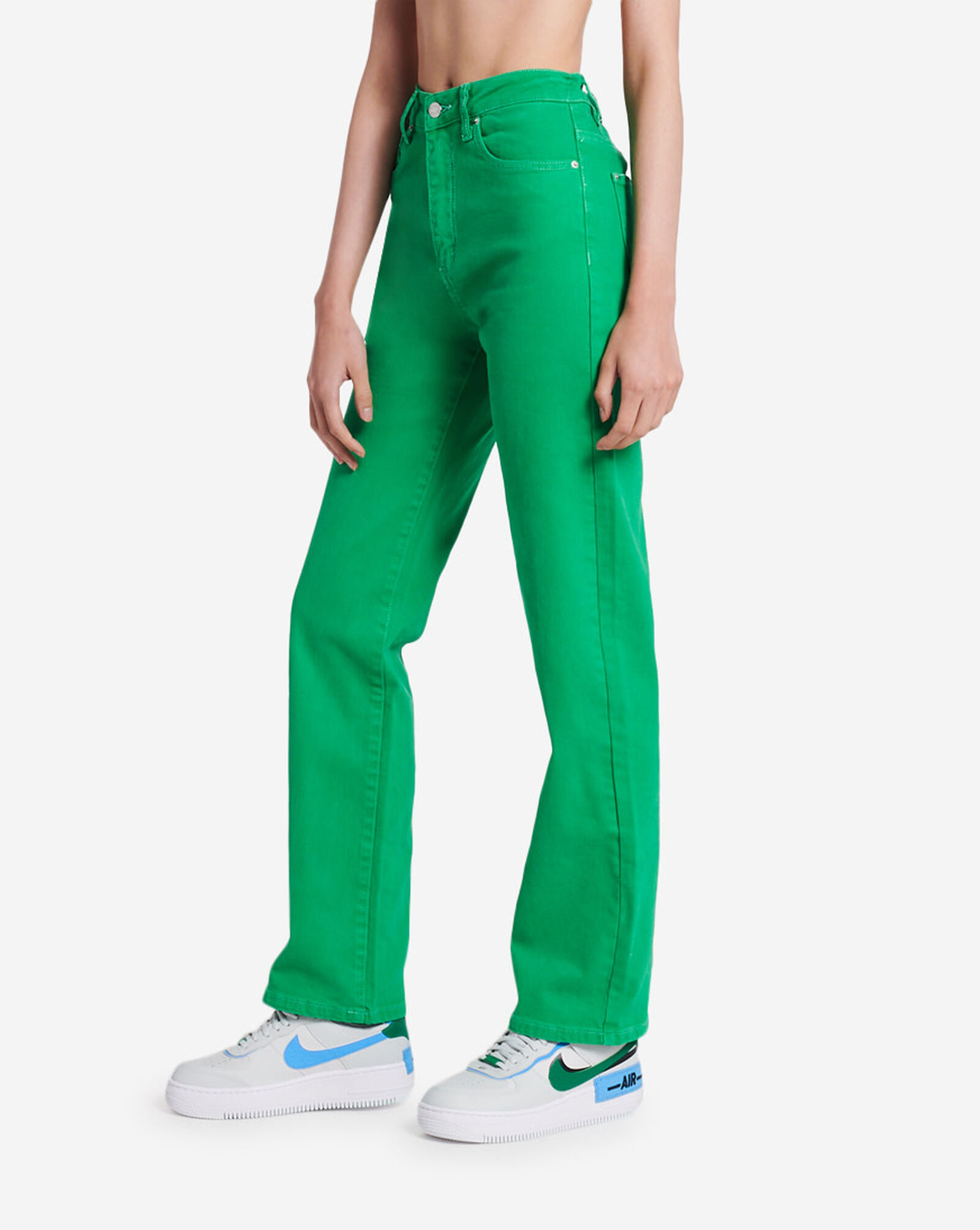 Shop Guess Mom Jeans W2GA04D4JQ2F9HM green SNIPES USA