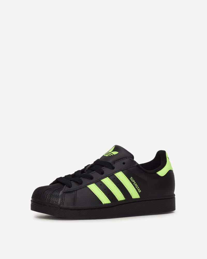 adidas Grade School Superstar II JR3831 Black 2