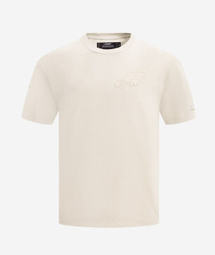 Philadelphia Eagles Neutral Drop Shoulder Tee