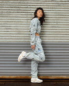 Slouch Denim Bungee Pants