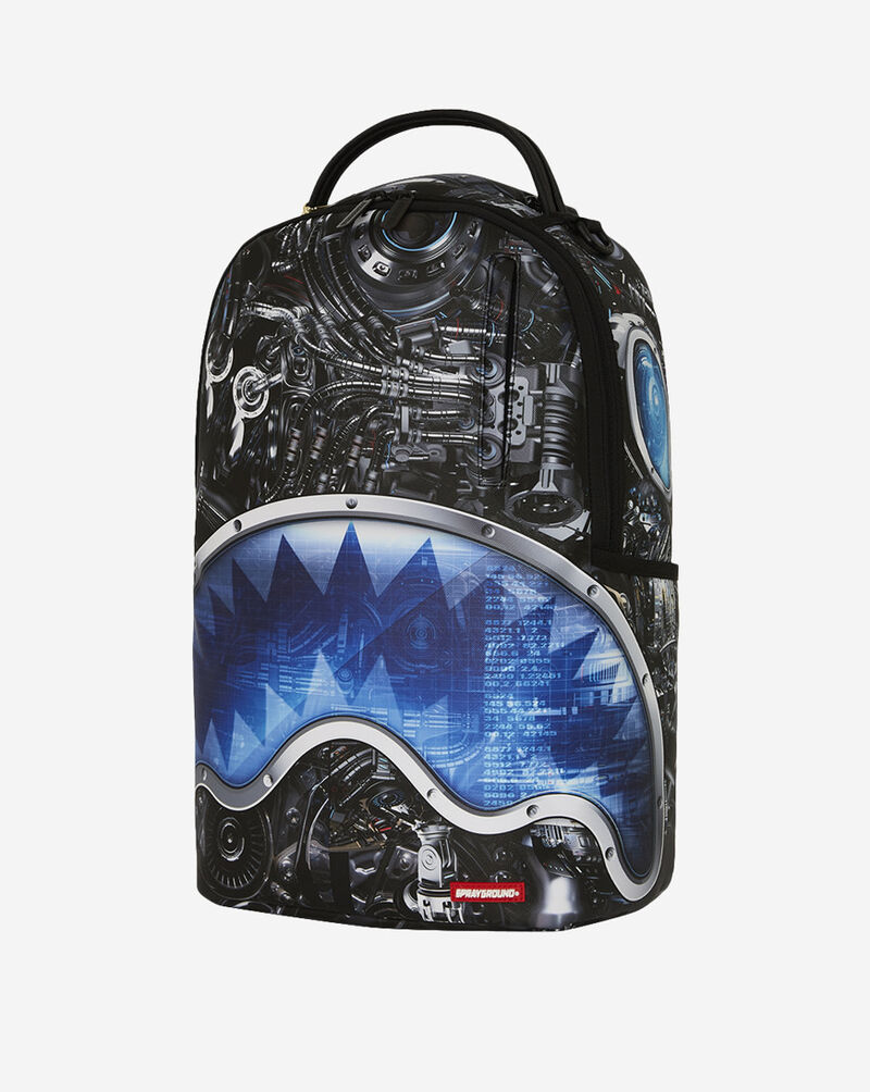 Sprayground Full Mechanical Shark DLXR Backpack B7536 Multi 4