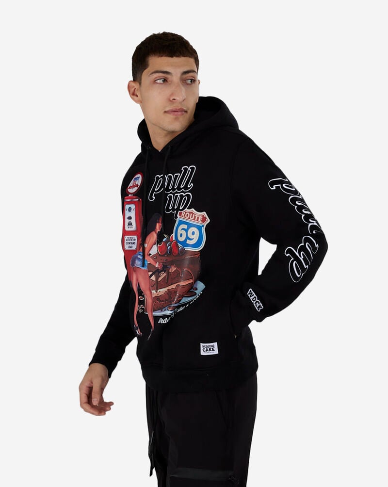 Wedding Cake Pull Up Hoodie WC5970625-BLK Black 3