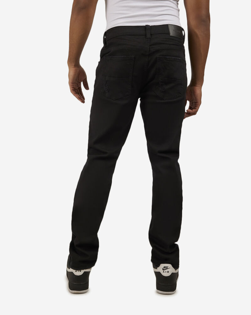 PNA Rip and Repair 5 Pocket Straight Jeans DECWB408-BLK Black 3