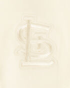 PRO STANDARD Big Boys' St. Louis Cardinals Neutral Fleece Crewneck LSCB5315017-EGG cream 2