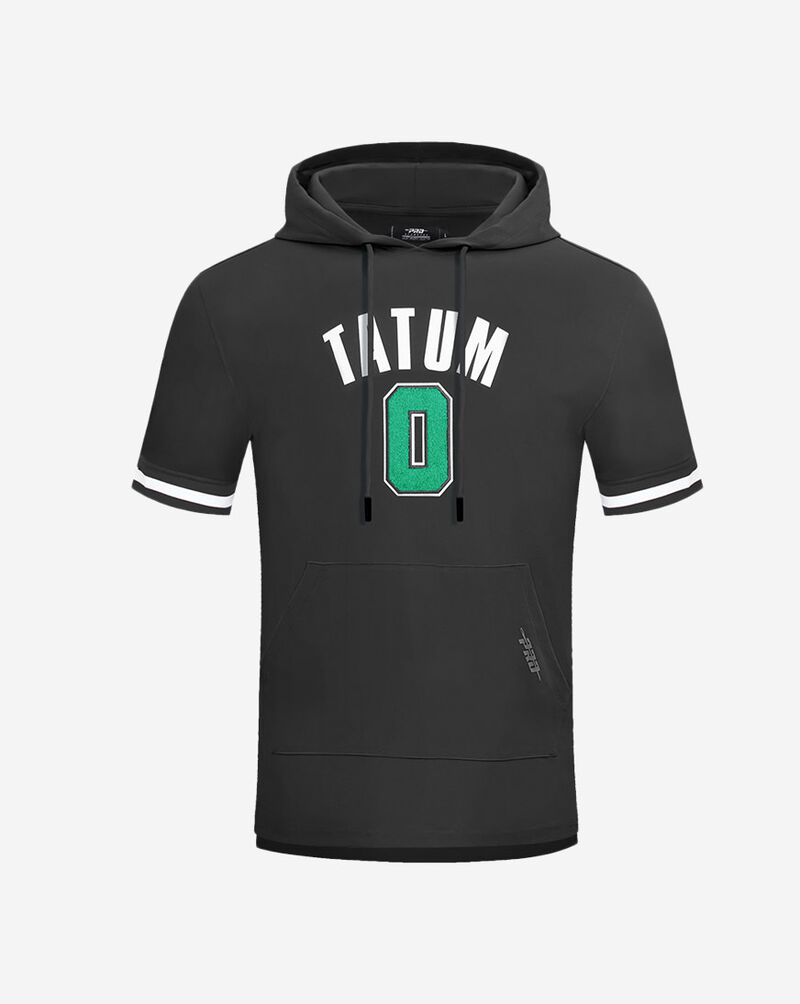 PRO STANDARD Boston Celtics Tatum Short Sleeve Hoodie BBC153545-BLK Black 1