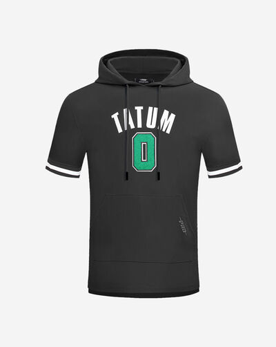 Boston Celtics Tatum Short Sleeve Hoodie