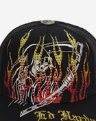 Ed Hardy Reaper Trucker Hat EHH0001-74RS Black 2